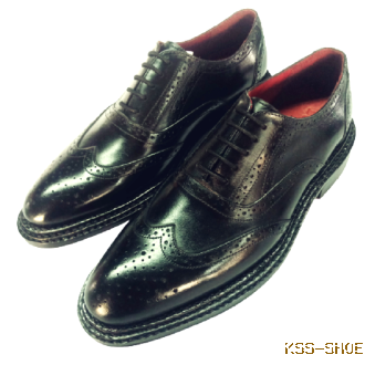 GOODYEAR WELTED TRIPPLE STITCHED LEATHER SHOES